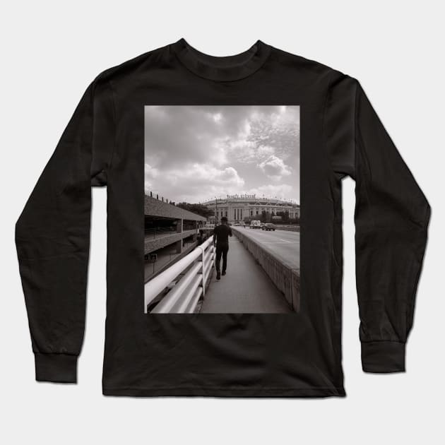 Yankee Stadium Bronx NYC Long Sleeve T-Shirt by eleonoraingrid